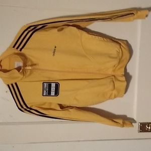 Adidas track suit top retro